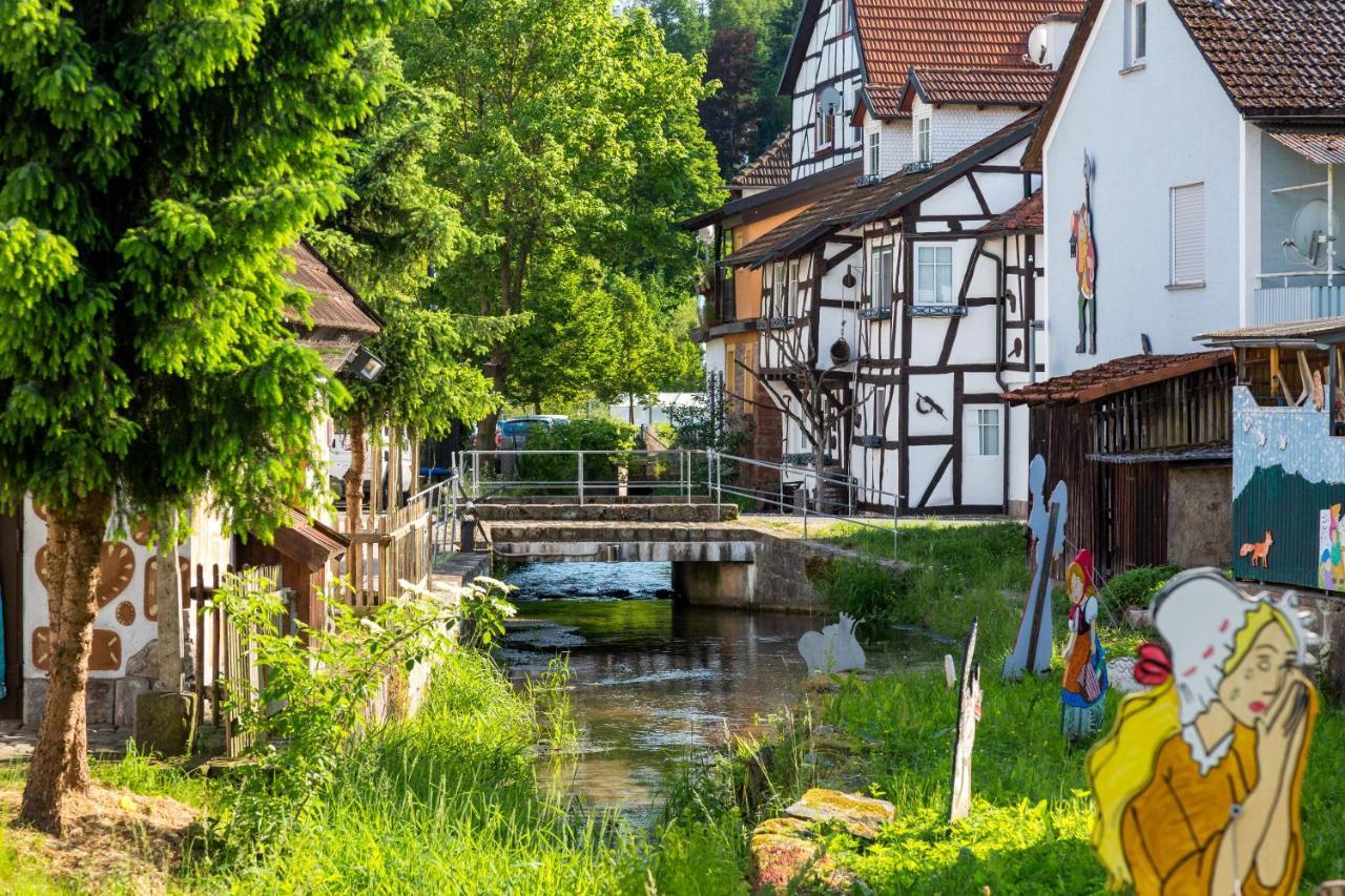 Hotel Zur Krone Bad Brueckenau Luaran gambar